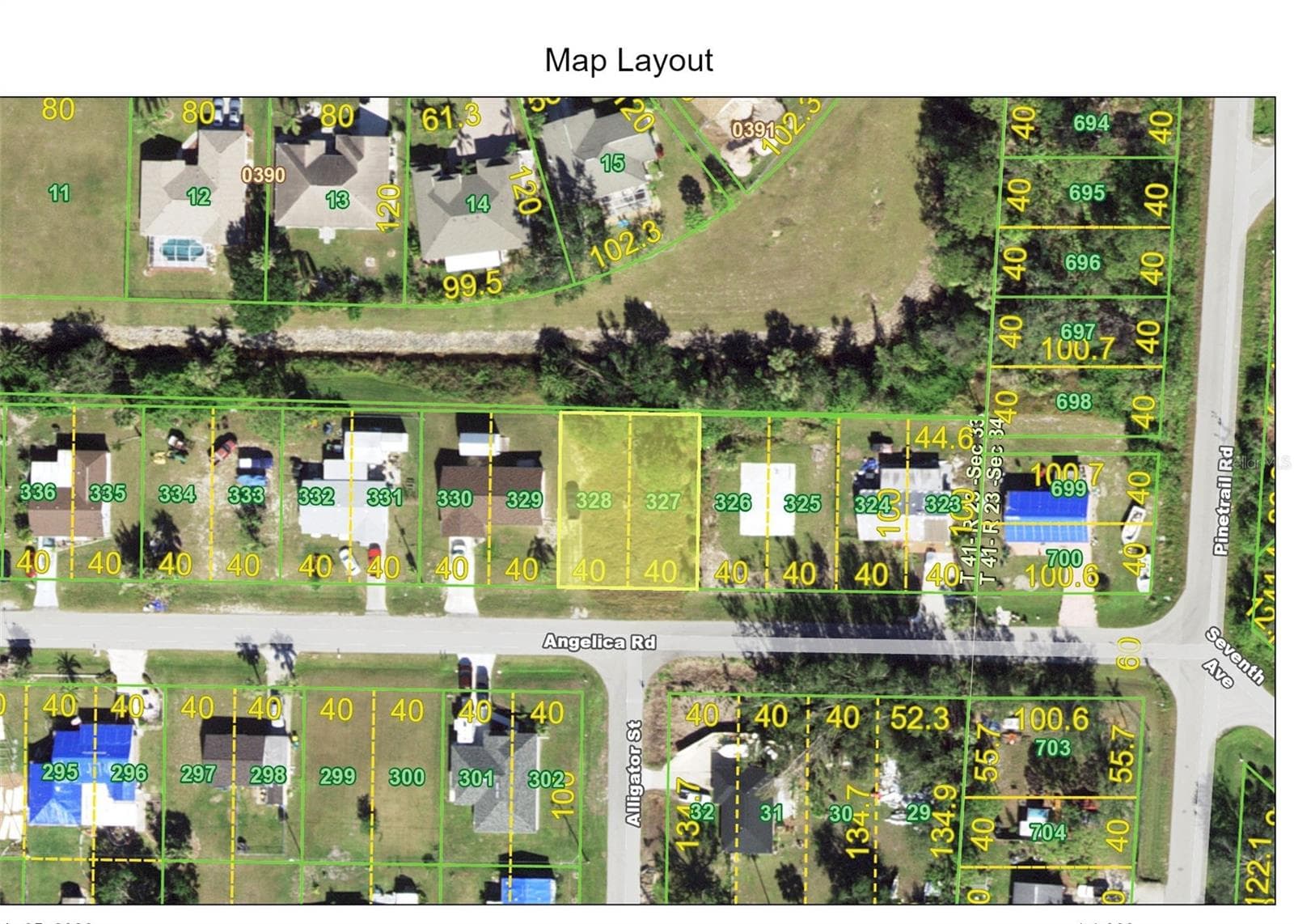 Land at 26532 ANGELICA RD, PUNTA GORDA, photo 9 of 16