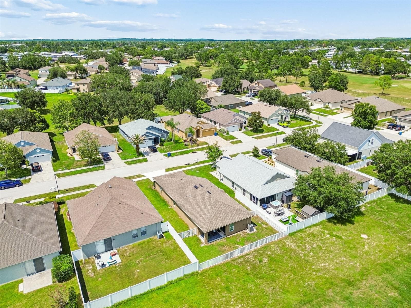 Fenced Yard - 14334 HOLLY HAMMOCK LN, BROOKSVILLE