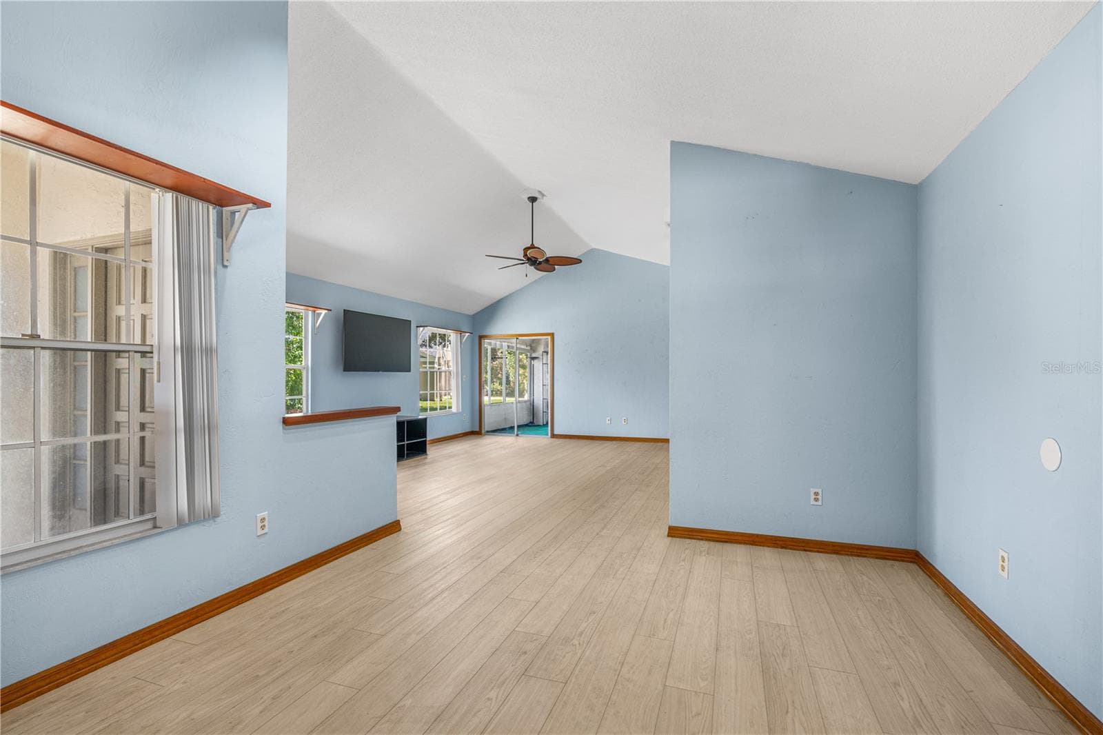 Dining Area Open to Living & Kitchen - 104 SHOAL CREEK CIR, DAYTONA BEACH