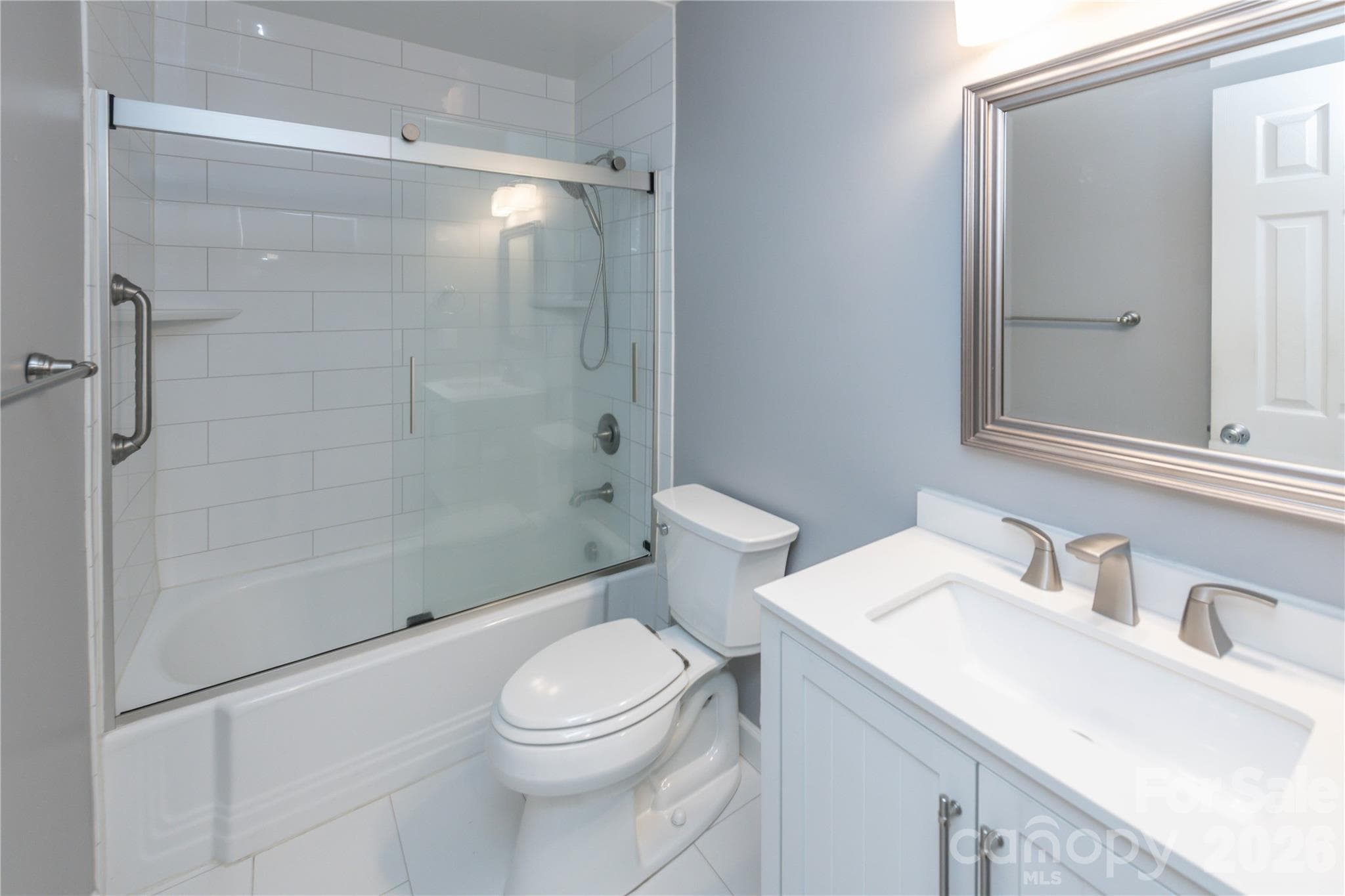 Updated hall bath - 266 Kendra Drive SW, Concord