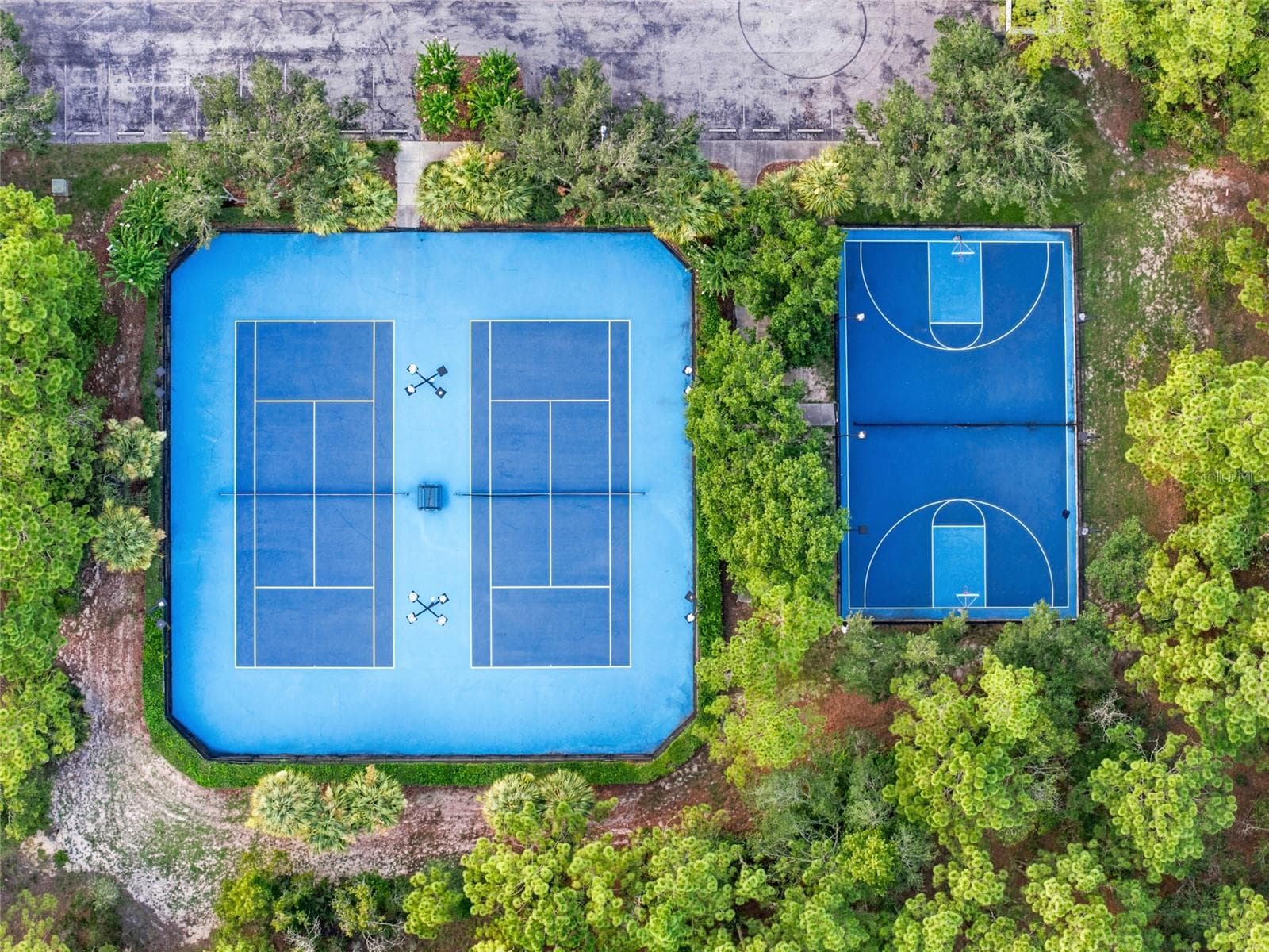 HOA Amenities - Pickleball & Basket Ball Courts - 5517 GREYSTONE DR, SPRING HILL