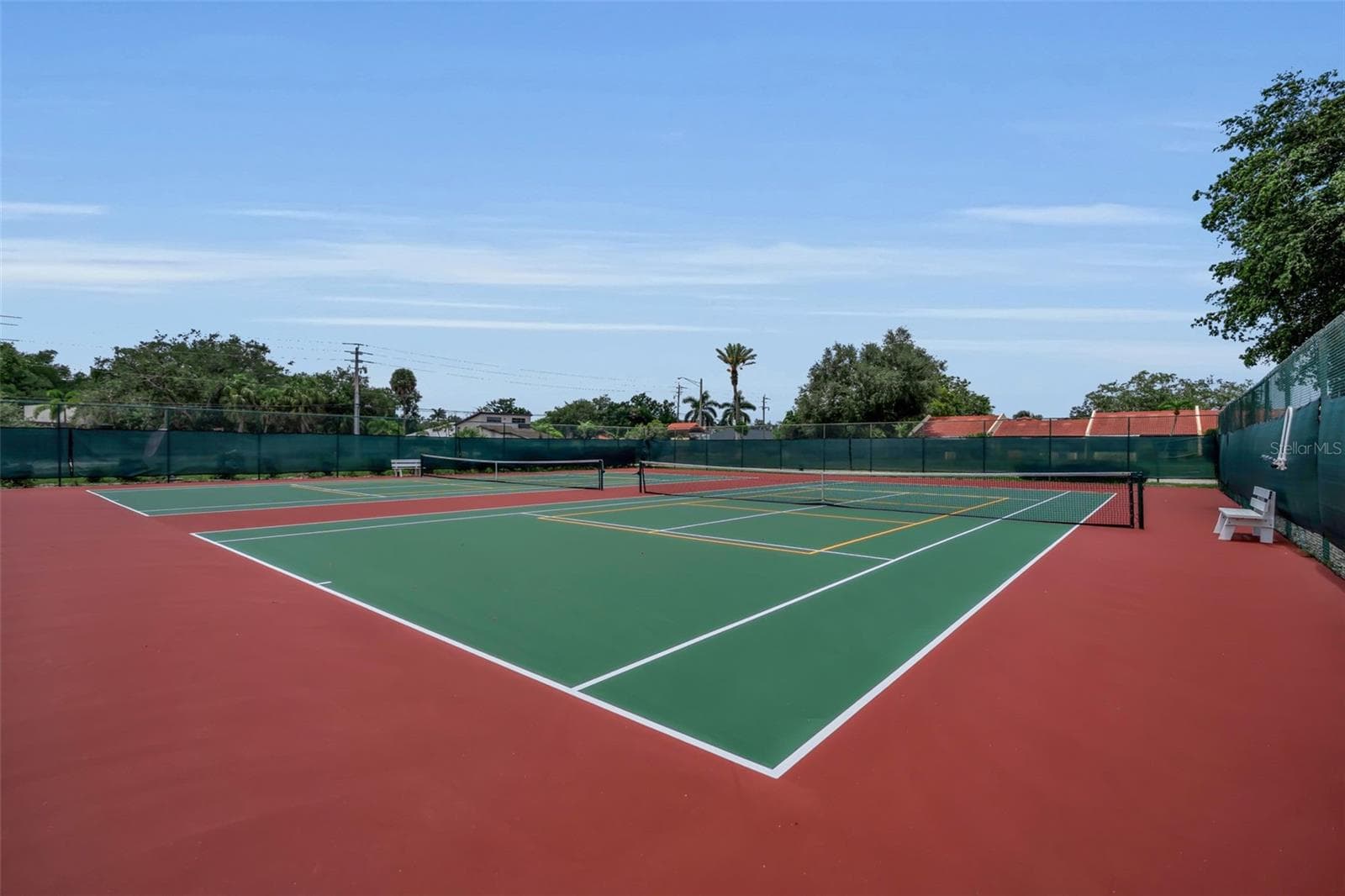 Tennis with pickleball lines - 1409 56TH ST W #1409, BRADENTON