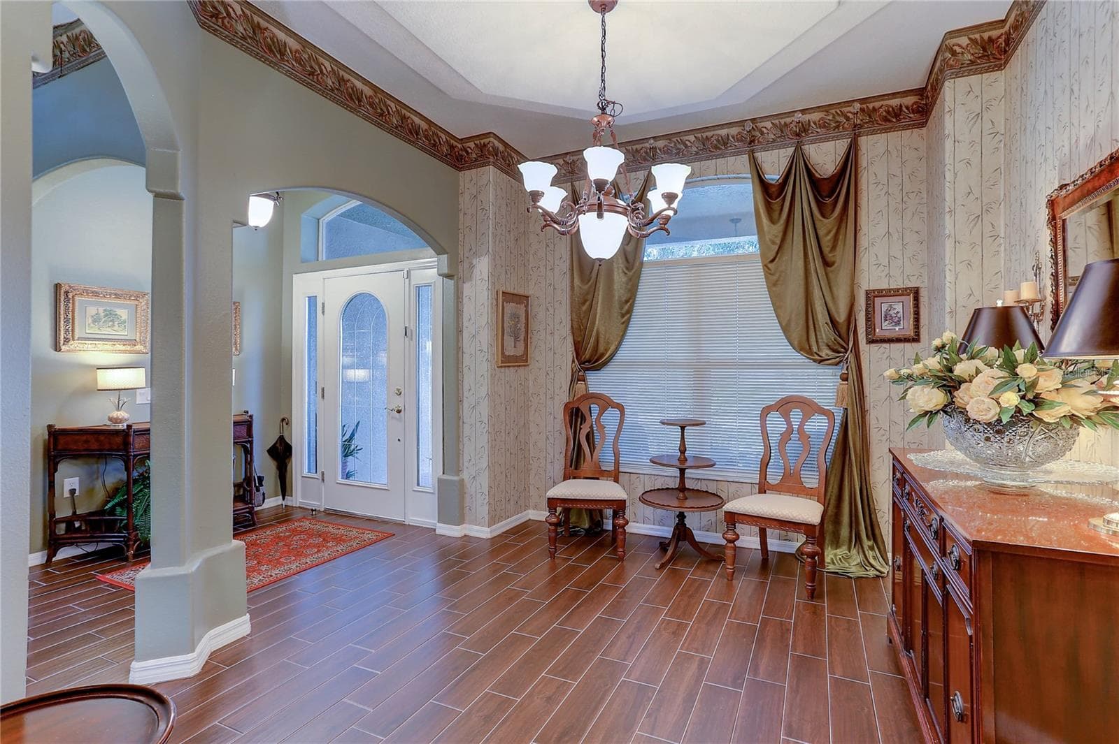 Dining and Foyer - 3815 RED BLUFF CT, LAND O LAKES