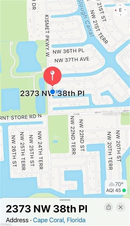 Land at 2373 NW 38TH PL, CAPE CORAL, photo 3 of 4