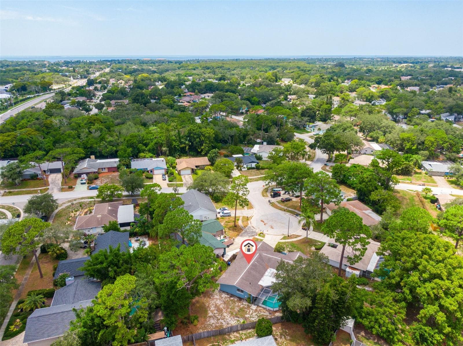 Aerial - 504 BAMBOO CT, TARPON SPRINGS