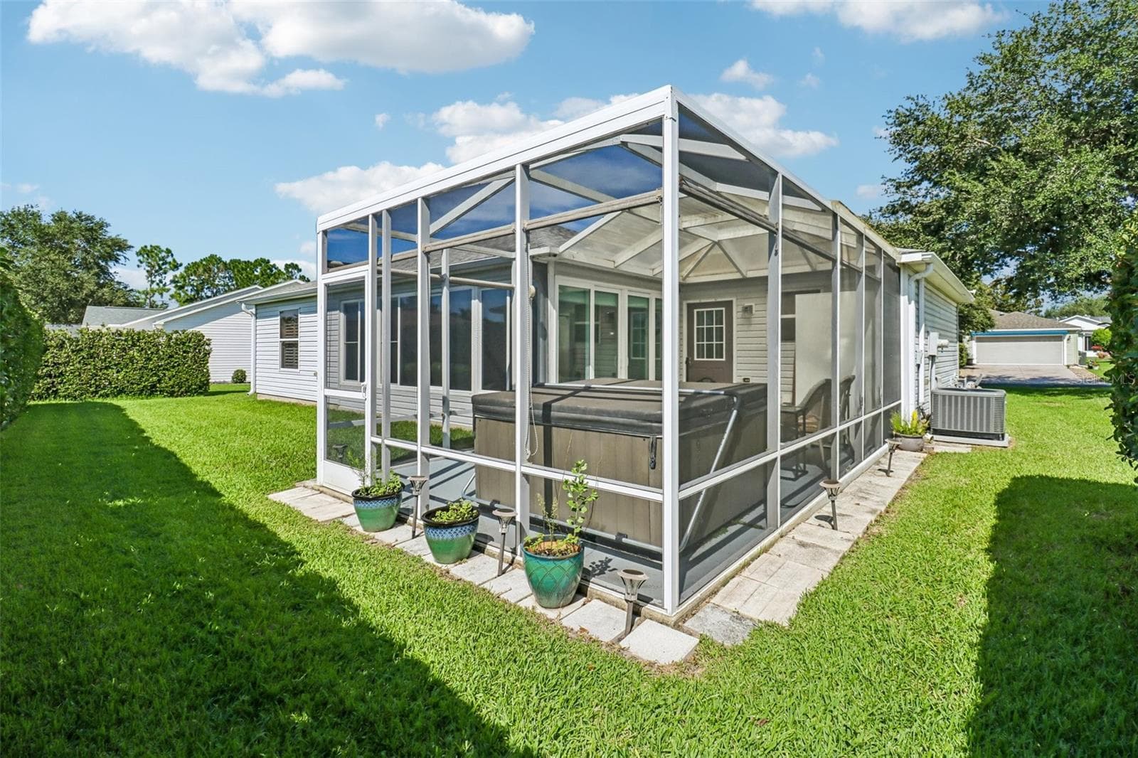Rear Yard - 2844 PLAINRIDGE LOOP, THE VILLAGES