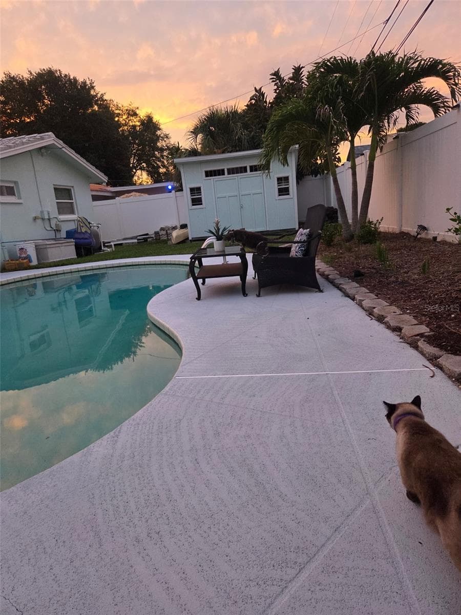 large pool deck - 704 23RD ST SW, LARGO