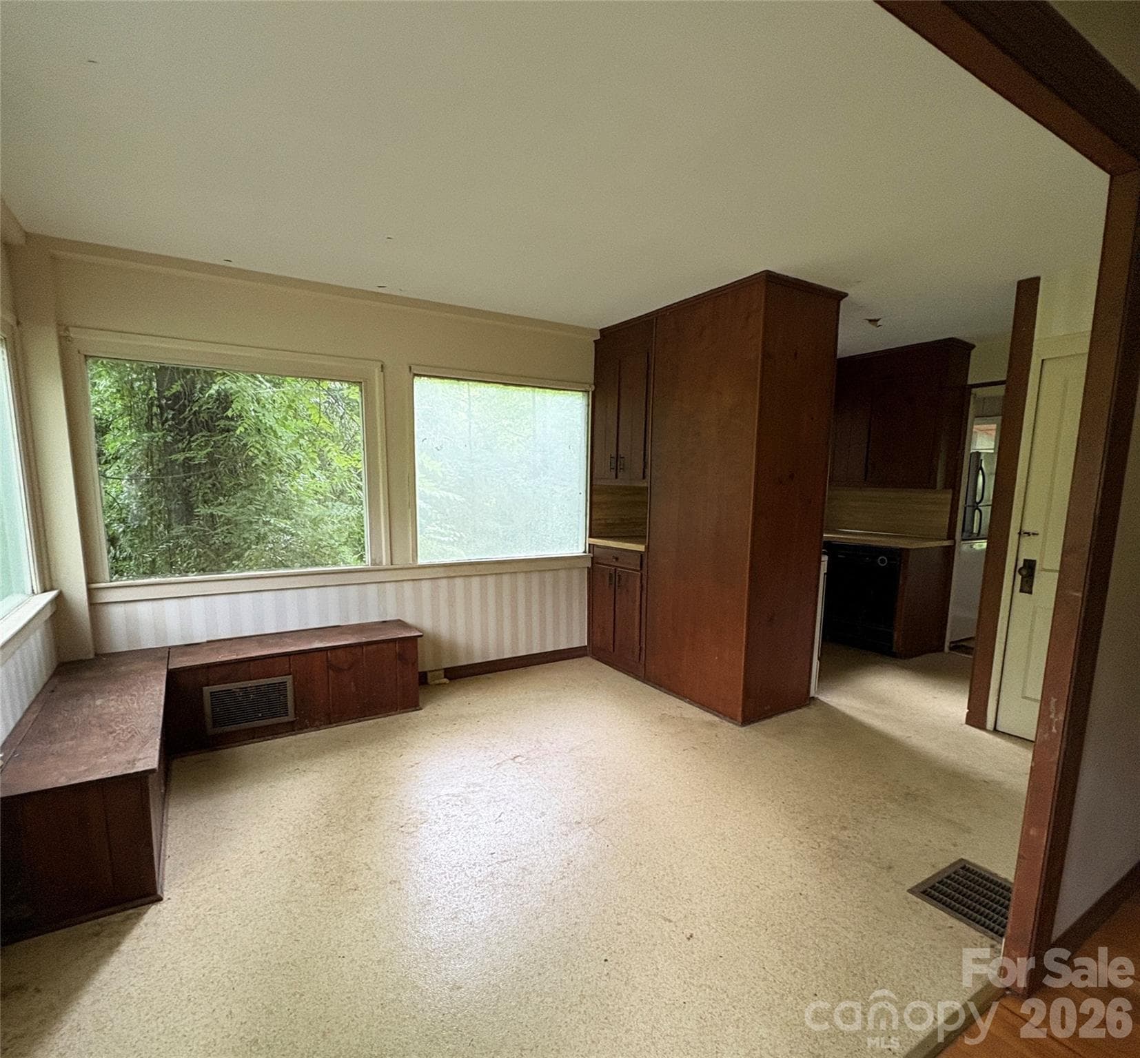 2 Large Windows in Dining Room - 912 Halstead Boulevard, Hendersonville