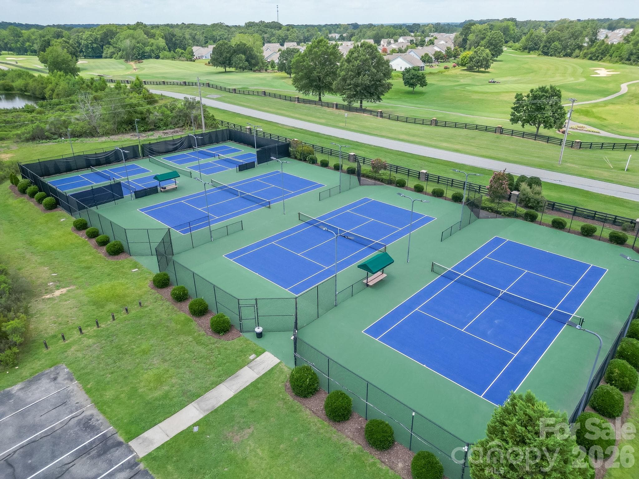 Tennis and Pickleball courts - 1046 Stone Marker Drive, Monroe