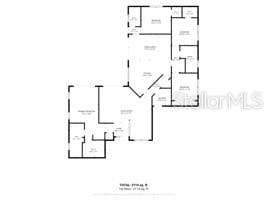 Floor map - 504 BAMBOO CT, TARPON SPRINGS