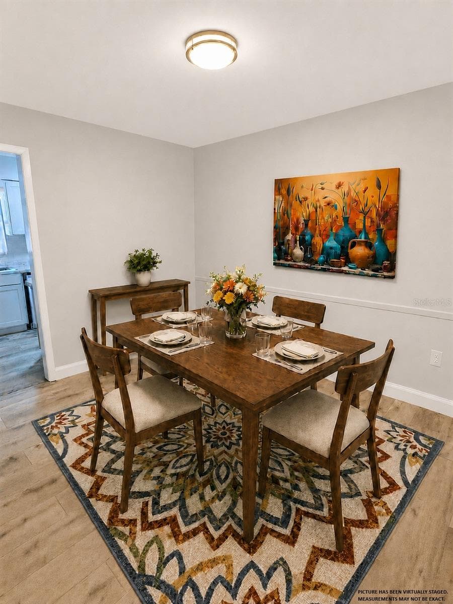 Dining room staged - 4518 GASPARILLA AVE, ORLANDO