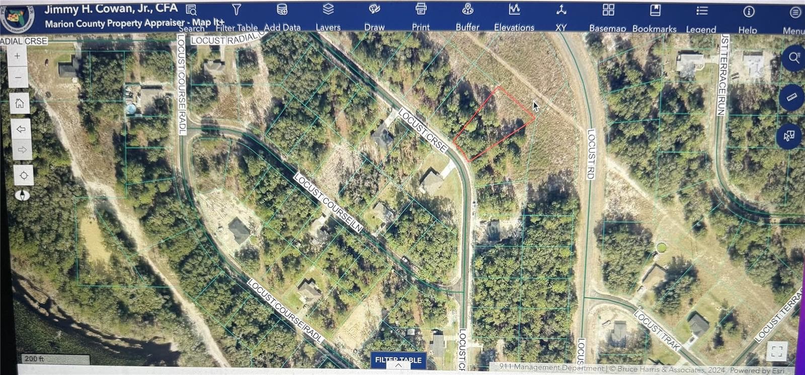 This Photo belongs to MCPA,property récord card - LOCUST CRS, OCALA