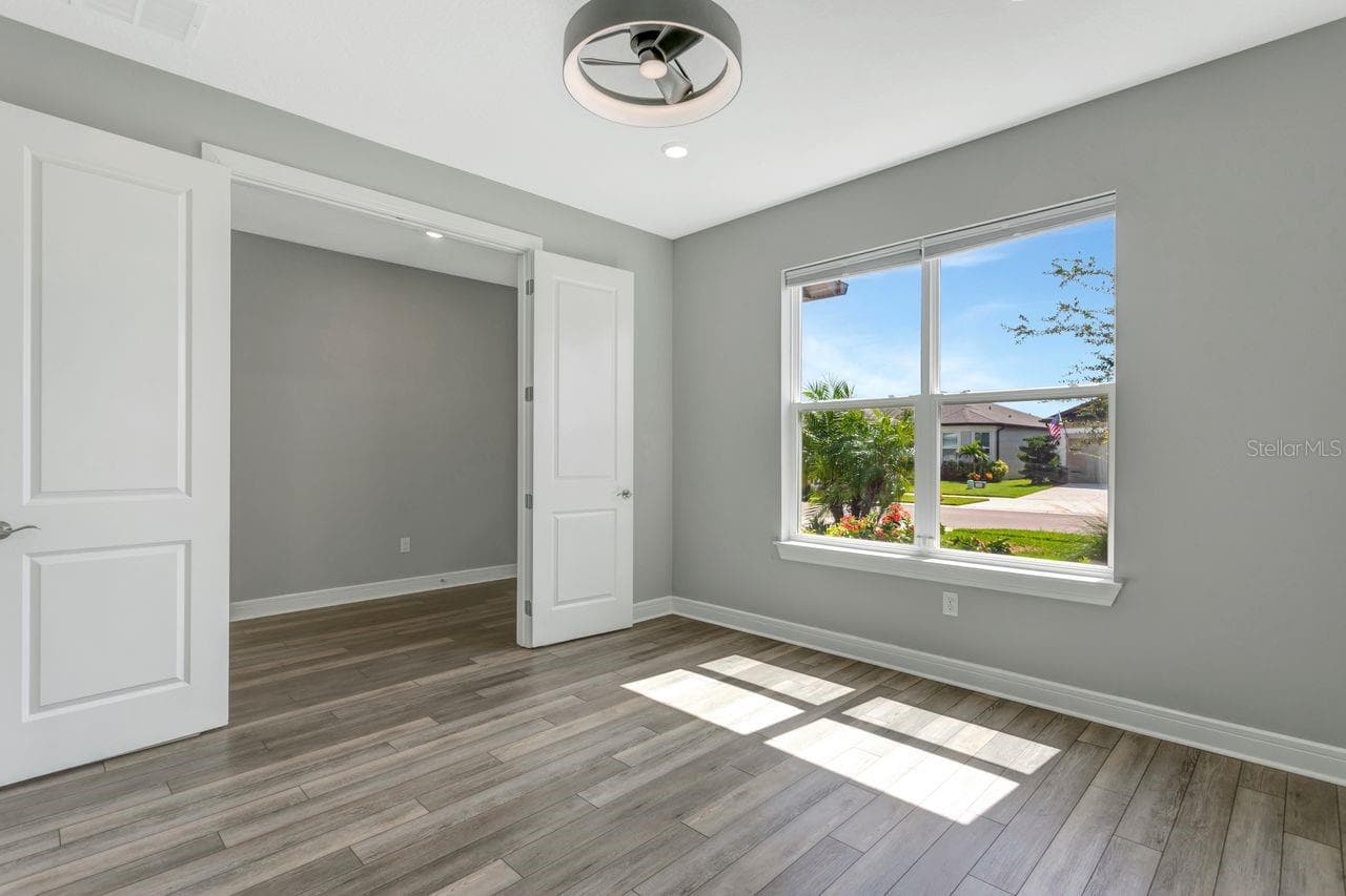 Office with French Doors - 9909 LONGMEADOW AVE, PARRISH