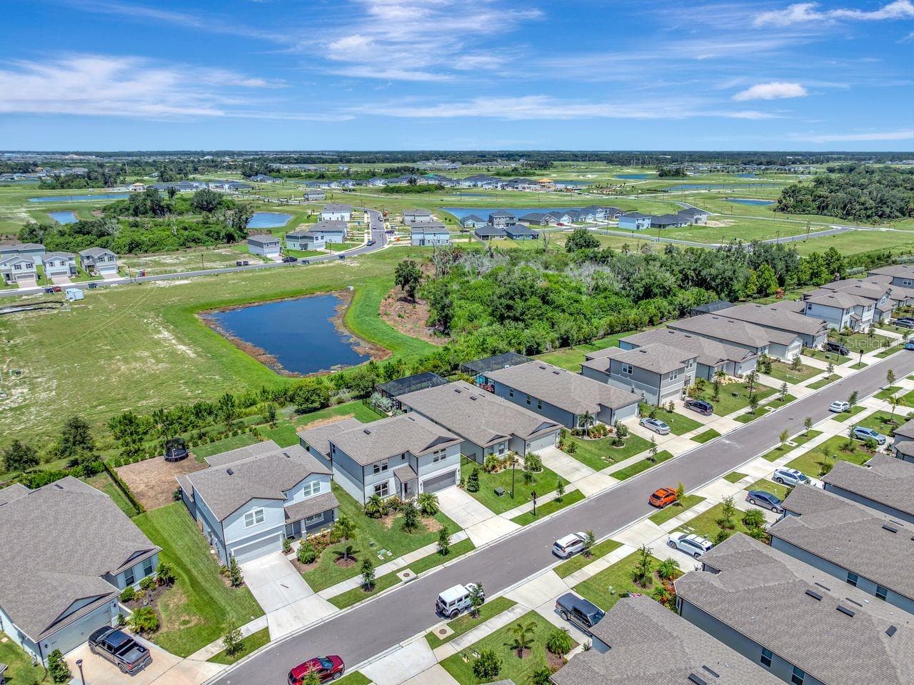 Aerial Views - 9909 LONGMEADOW AVE, PARRISH
