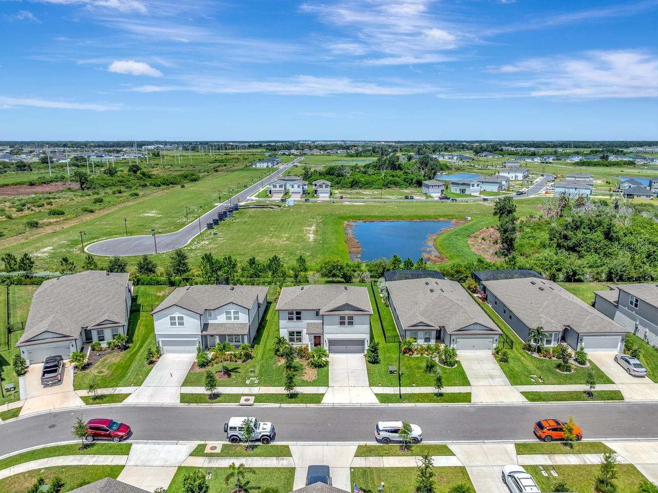 Aerial Views - 9909 LONGMEADOW AVE, PARRISH