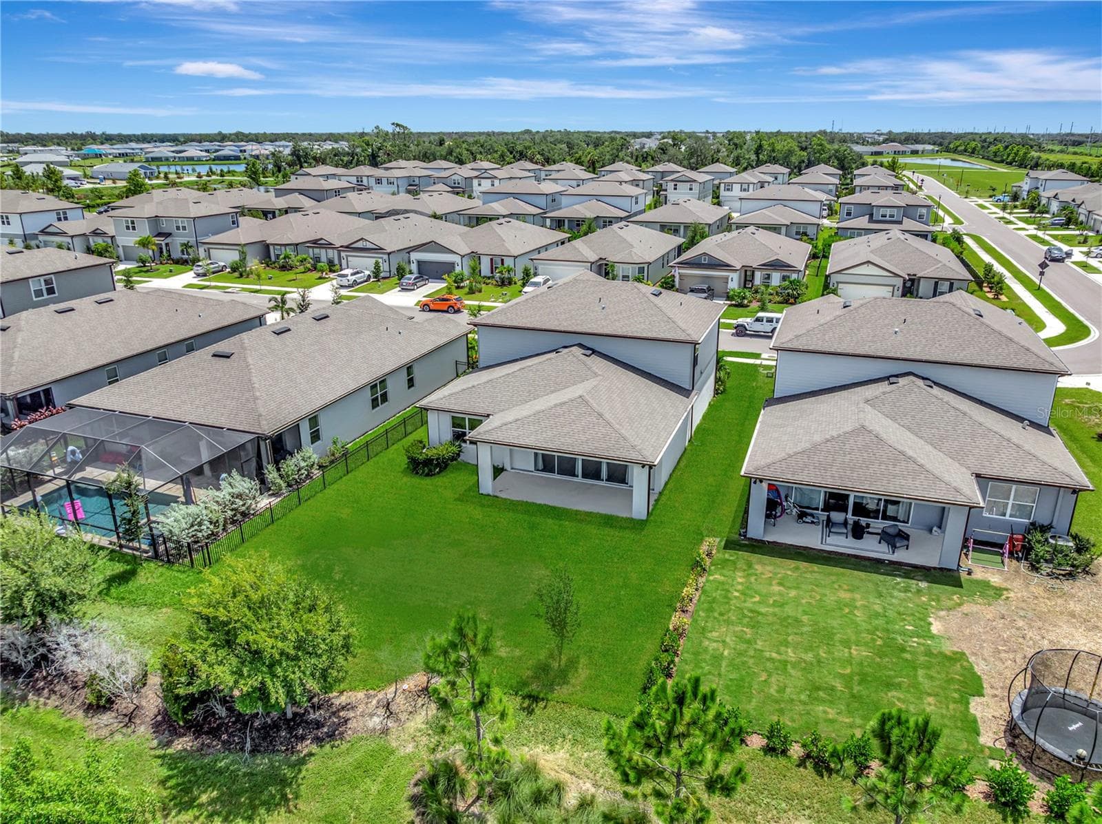 Aerial Views - 9909 LONGMEADOW AVE, PARRISH