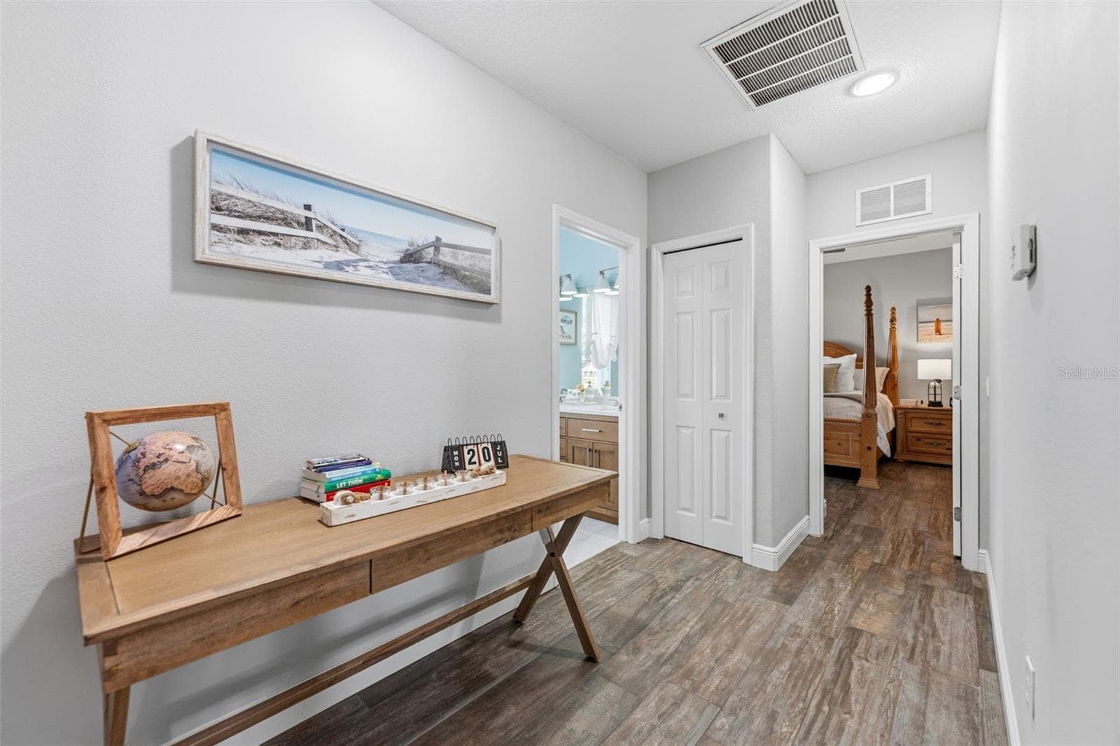 Spacious Hallway Corridor Featuring Versatile Flex Space - 24355 HIDEOUT TRL, LAND O LAKES