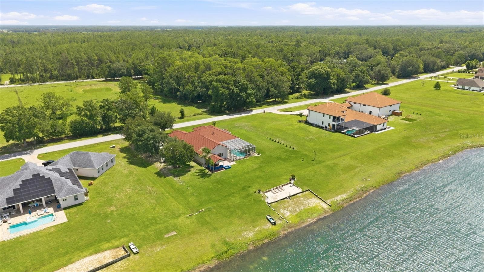 Stunning Views Featuring No Front or Rear Neighbors for Maximum Privacy - 24355 HIDEOUT TRL, LAND O LAKES