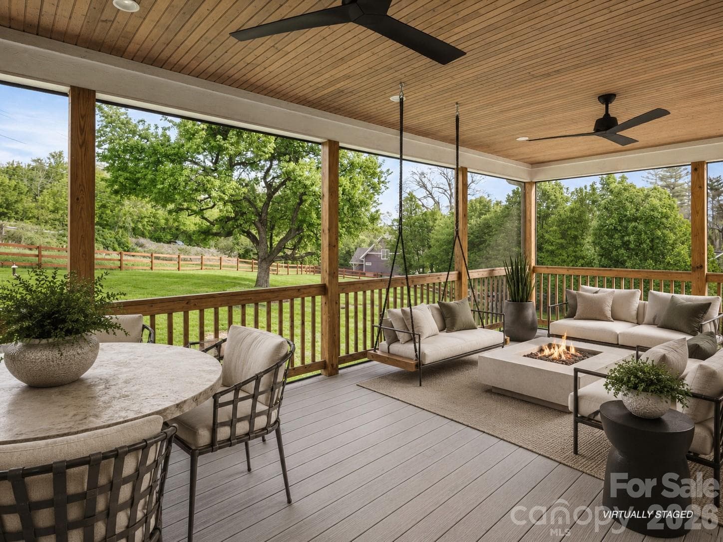 Virtually staged - 127 Rockbridge Road, Mills River