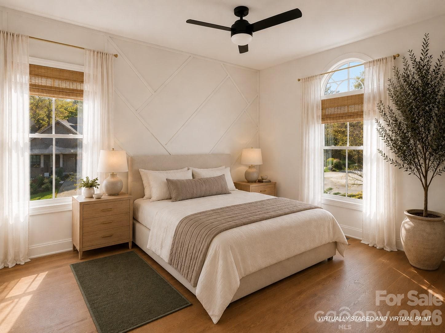Virtually staged; virtual wall color - 127 Rockbridge Road, Mills River