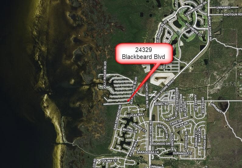 Land at 24329 BLACKBEARD BLVD, PUNTA GORDA, photo 2 of 2