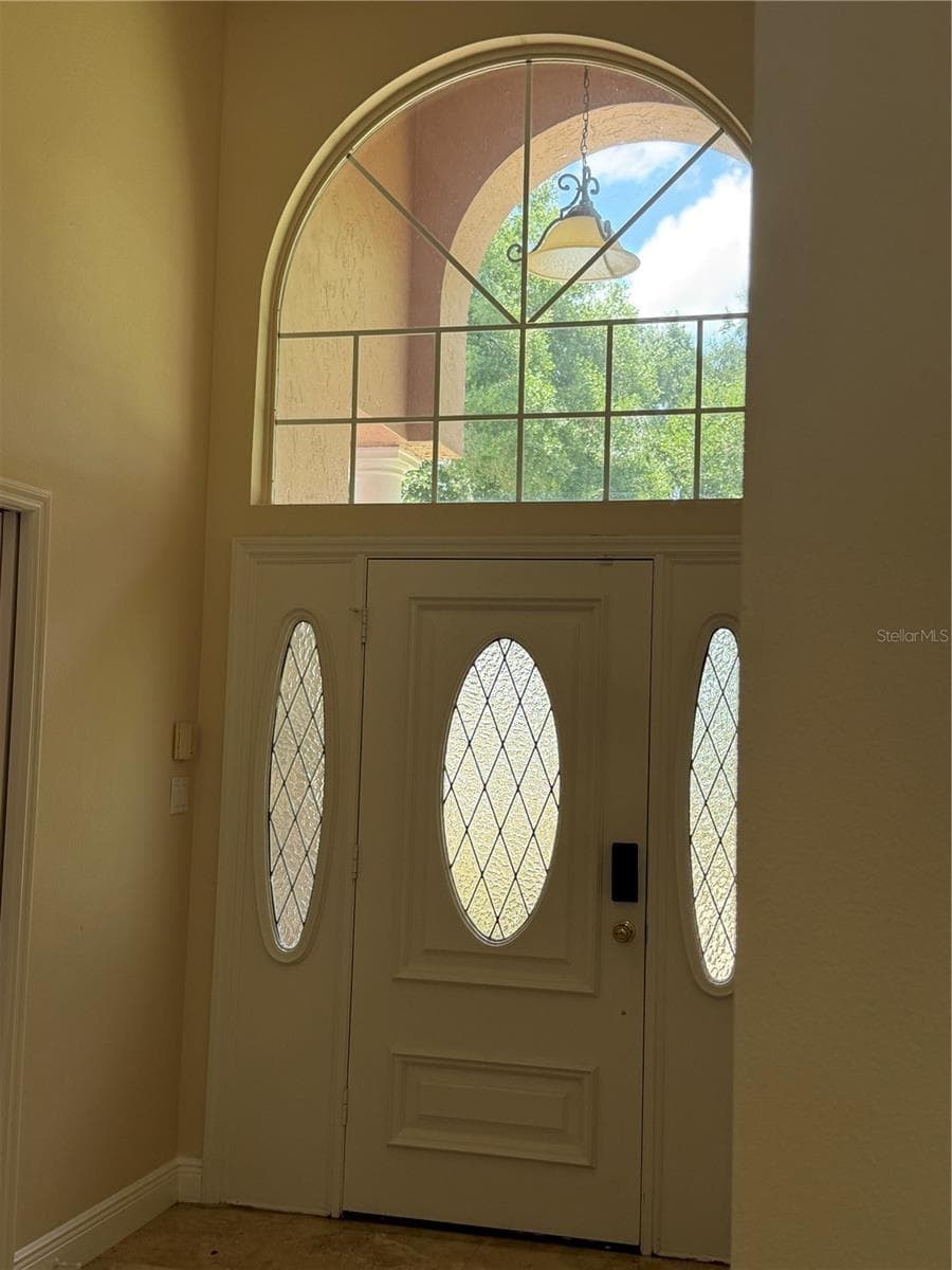 front from inside - 1760 LAKE TERRACE DR, EUSTIS