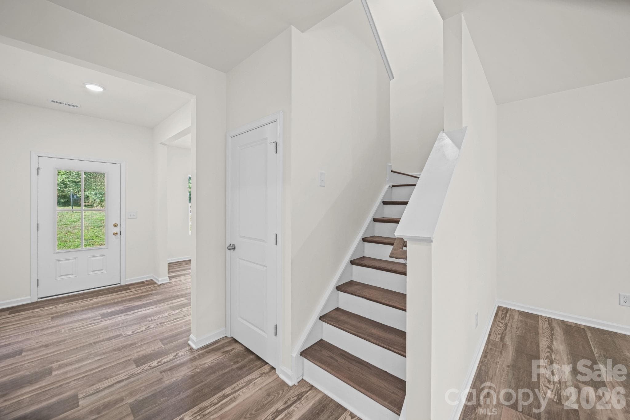 Staircase and Foyer - 7813 E Lane Drive, Charlotte