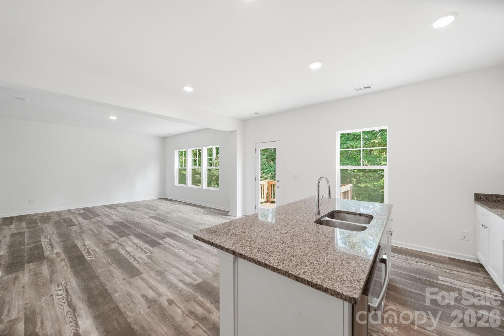 Kitchen and Great Room - 7813 E Lane Drive, Charlotte