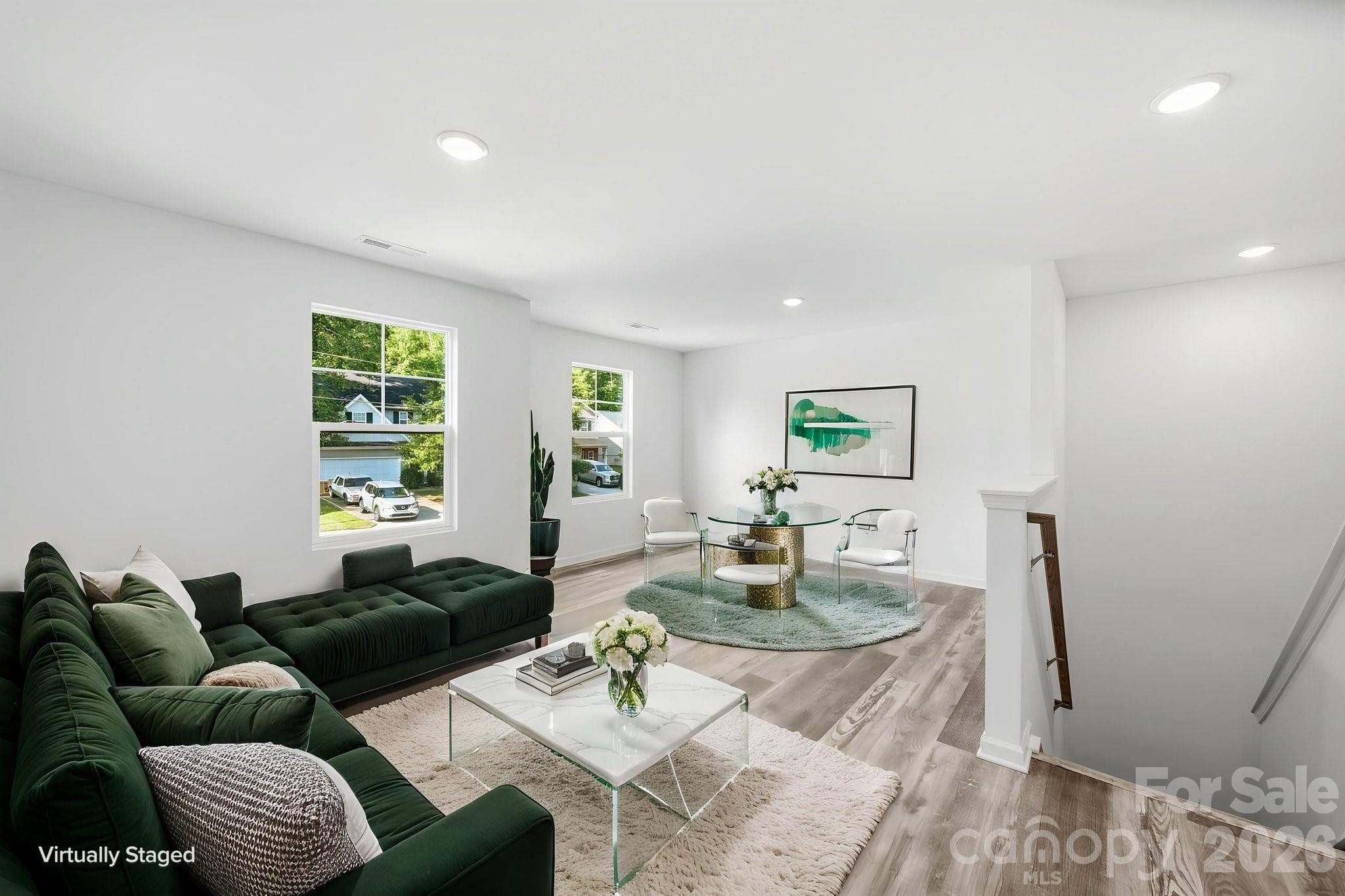 Loft - Virtually Staged - 7813 E Lane Drive, Charlotte
