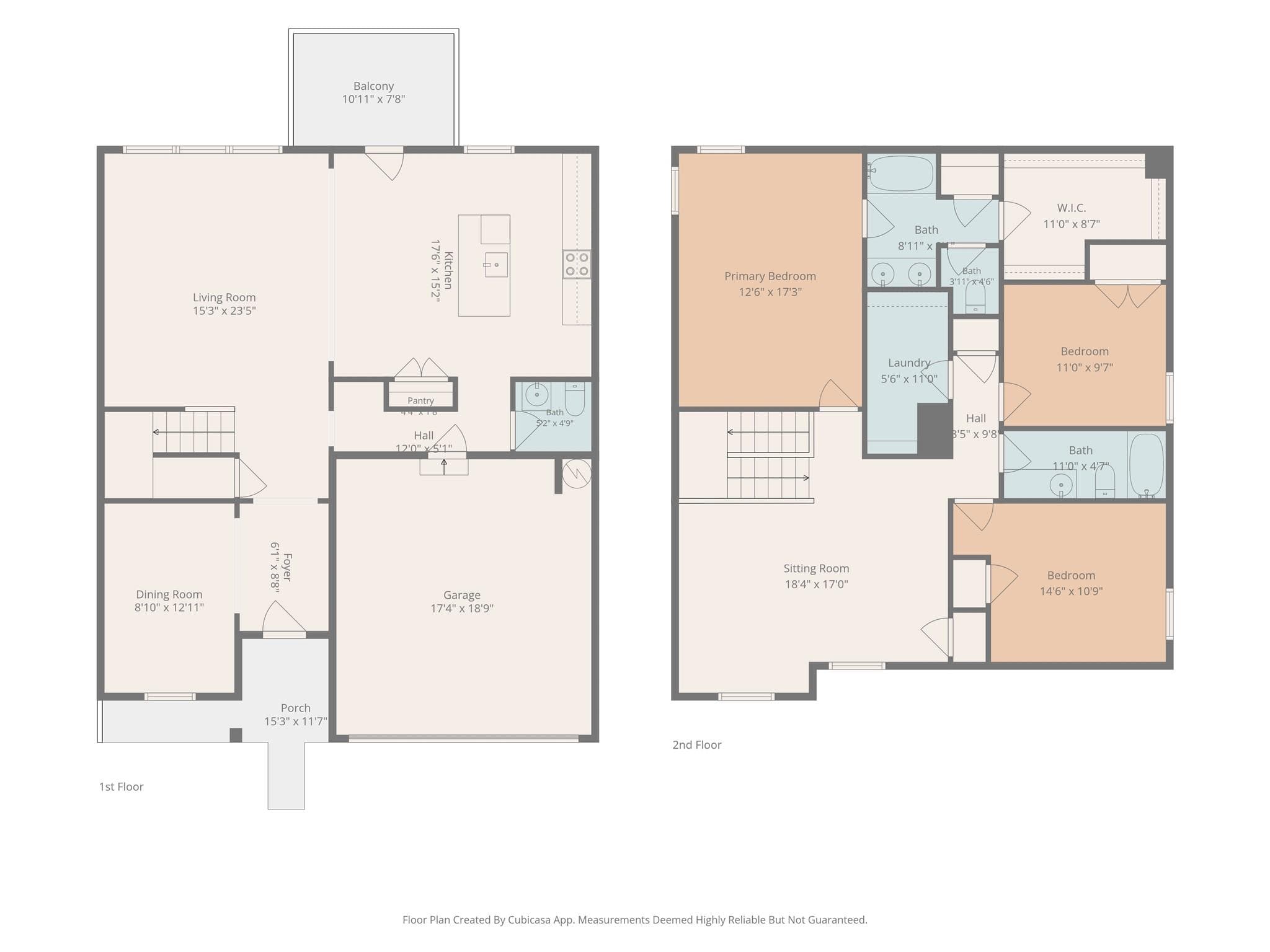 Floorplan - 7813 E Lane Drive, Charlotte