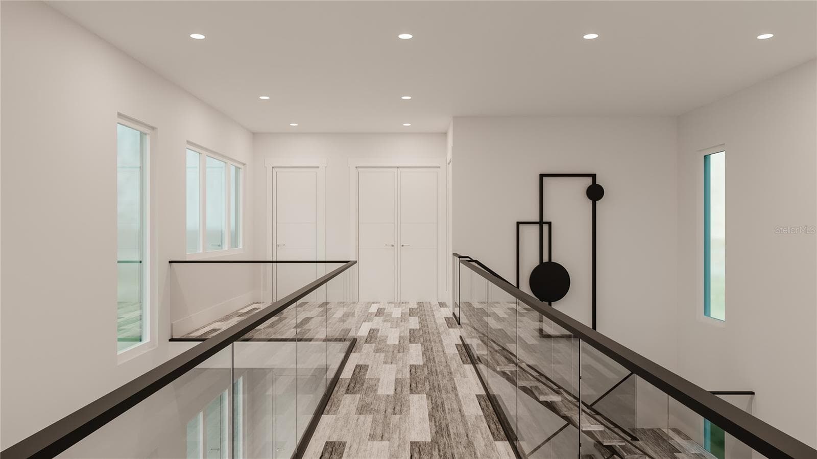 Hallway Rendering | 190 Mockingbird Ln, Englewood, FL 34223 - 190 MOCKINGBIRD LN, ENGLEWOOD