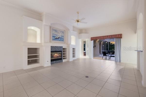Great room @ Sunset minus furniture - 8428 MISTY MORNING CT, LAKEWOOD RANCH