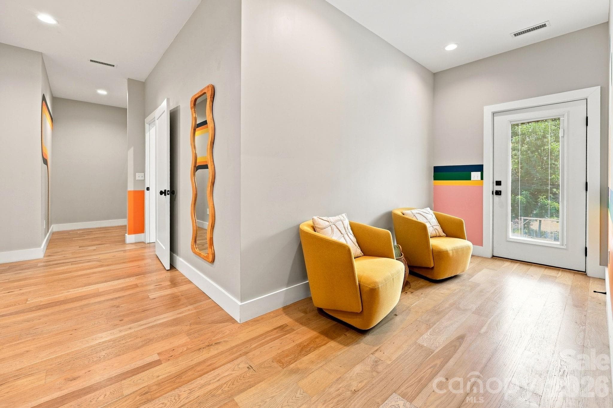 Lower level hallway - 322 Goughes Branch Road, Leicester