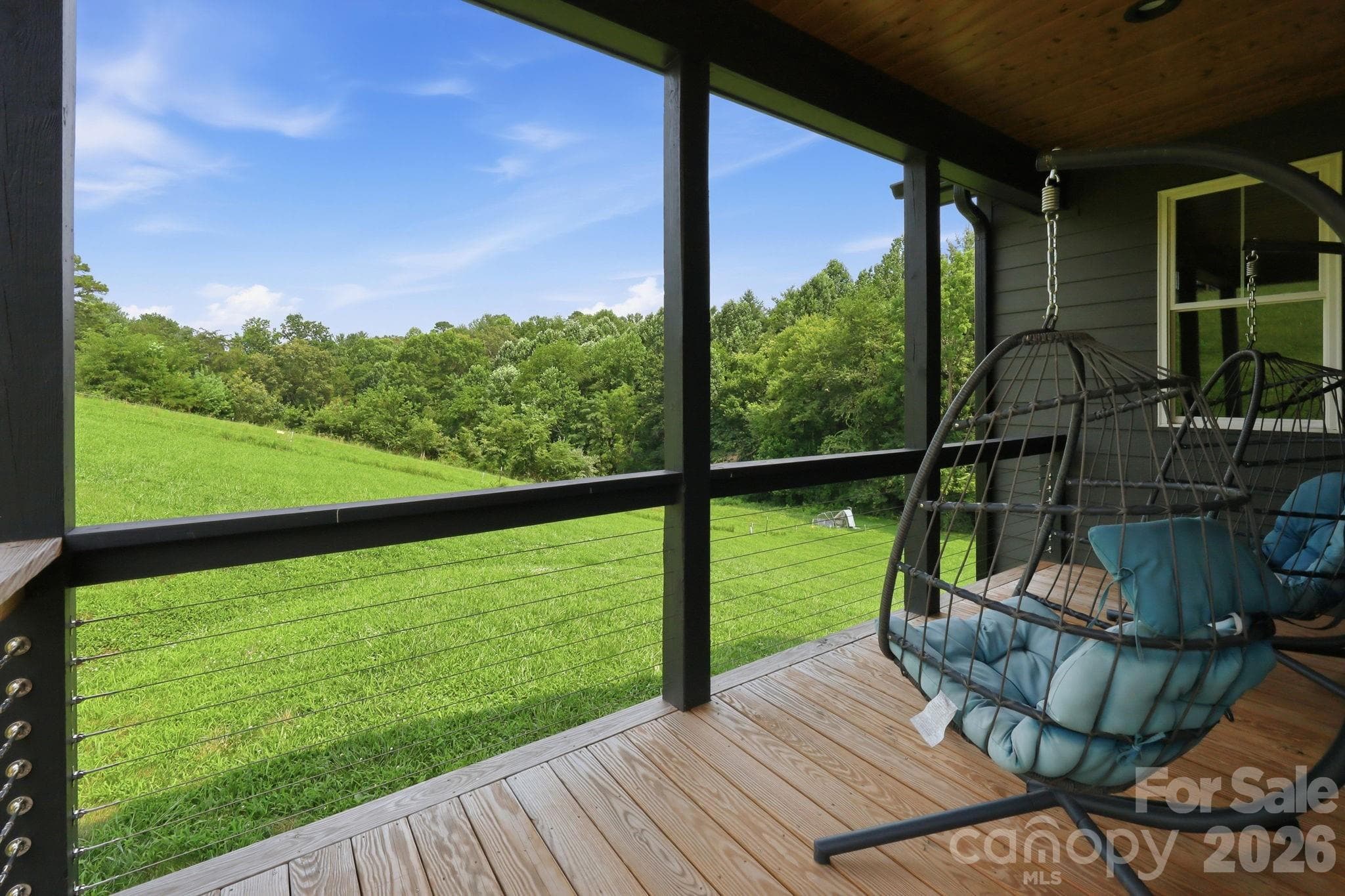 Back deck - 322 Goughes Branch Road, Leicester