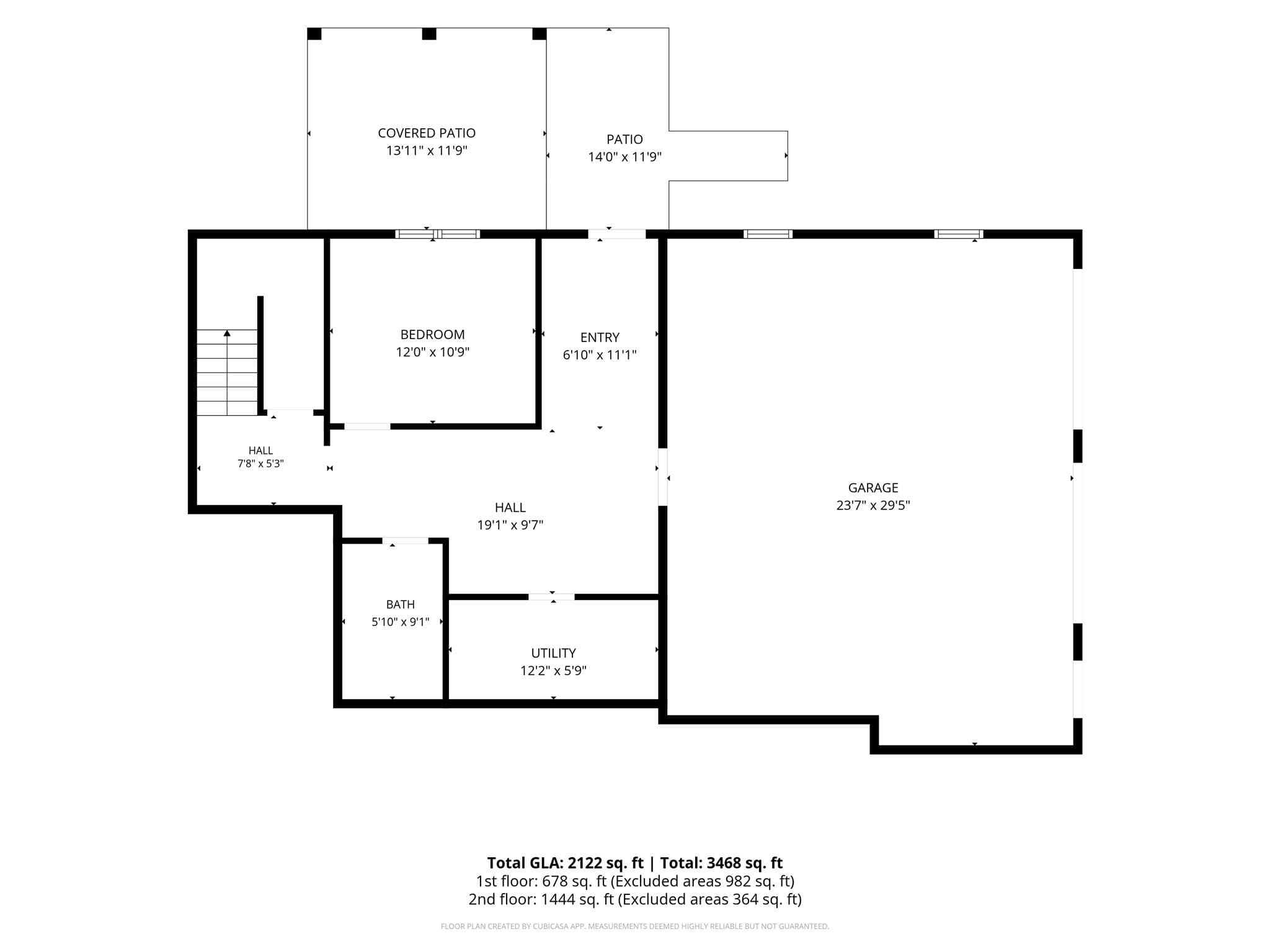 Floor plan - 322 Goughes Branch Road, Leicester