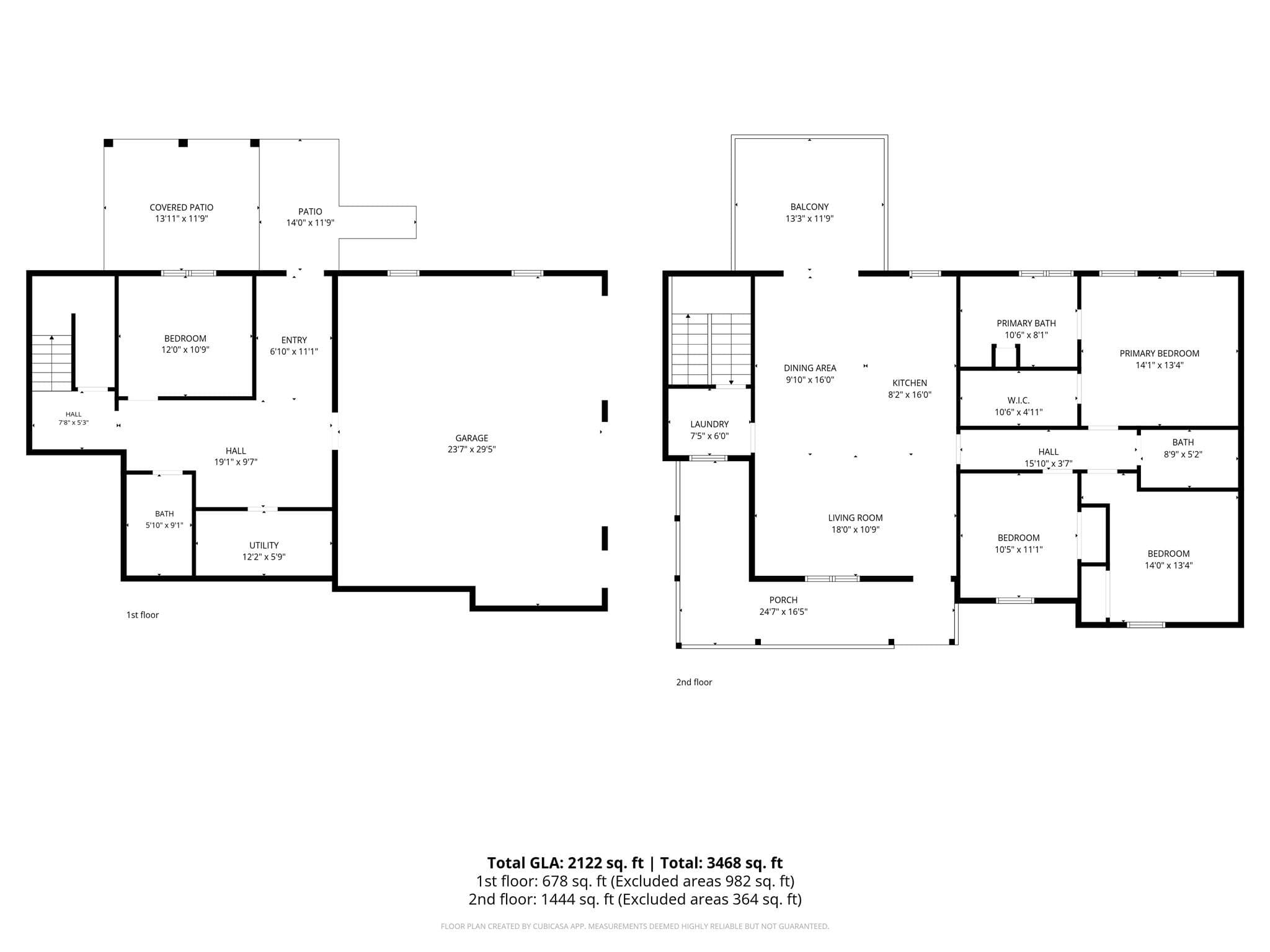 Floor plan - 322 Goughes Branch Road, Leicester