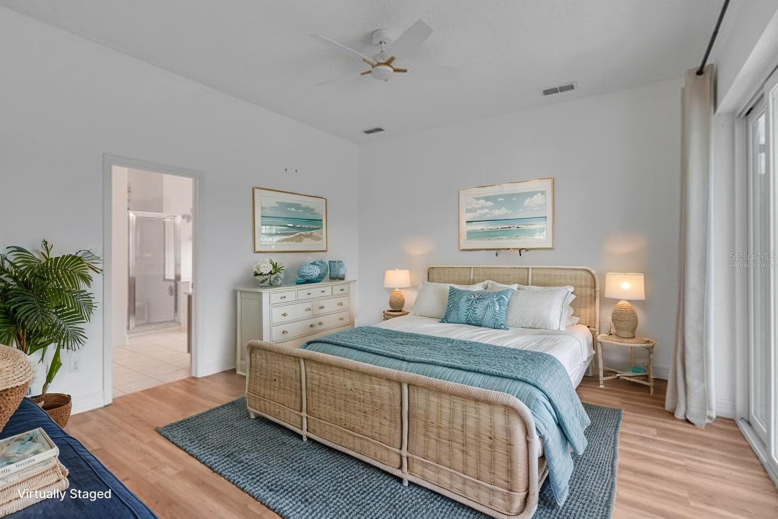 Virtually staged downstairs master suite - 16740 GLENBROOK BLVD, CLERMONT