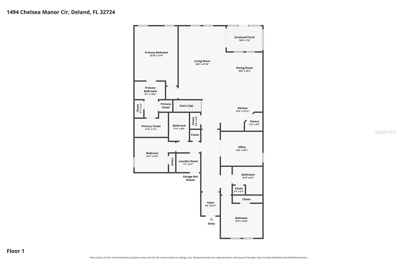 Single Family Residence at 1494 CHELSEA MANOR CIR, DELAND, photo 38 of 39