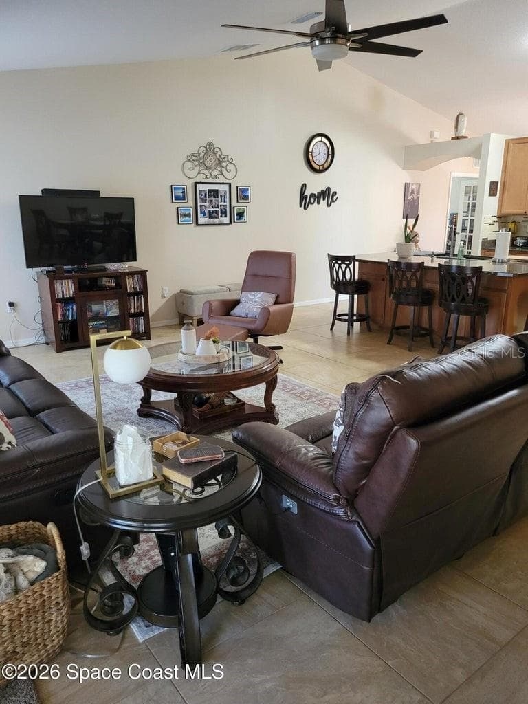 Family room - 1703 VALCOURT ST NW, PALM BAY