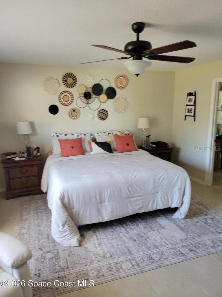 Master bedroom - 1703 VALCOURT ST NW, PALM BAY