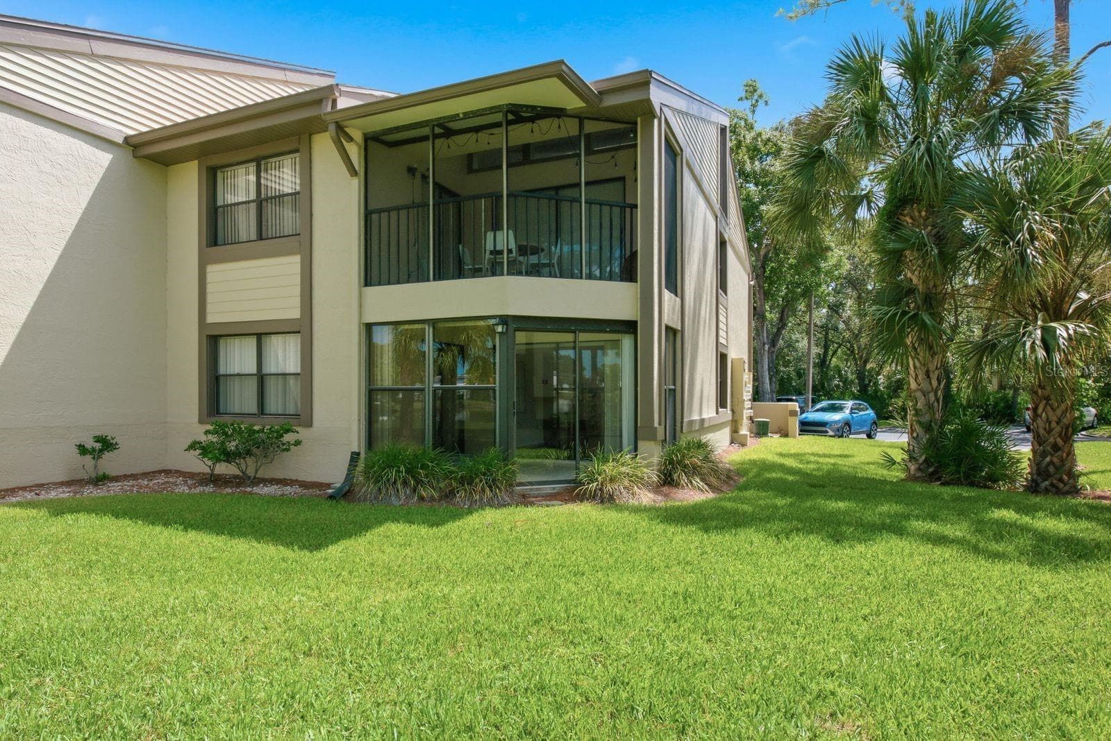 View from back Yard - 10 WOODLAKE PL, OLDSMAR