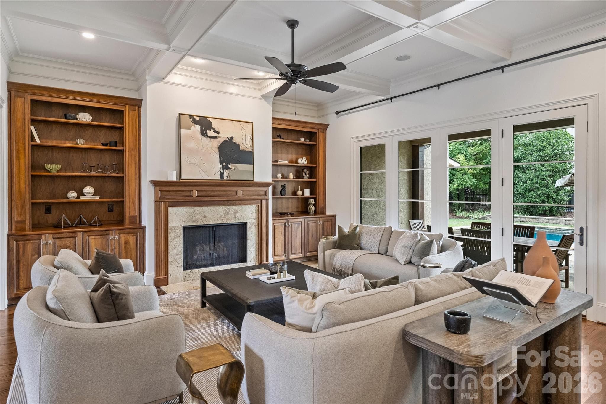Bank of windows letting in the natural light - 6223 Calley Glenn Lane, Charlotte