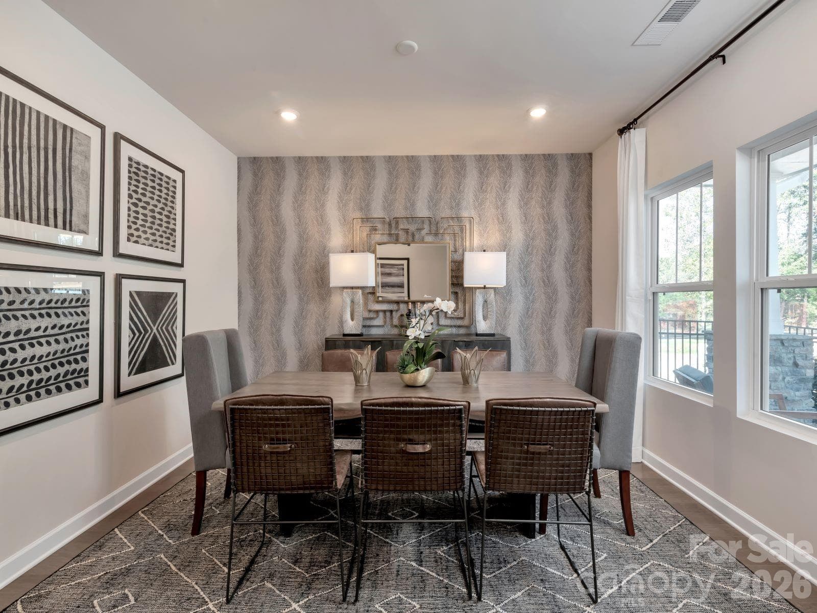 Photo is not of the actual home, but is an inspirational photo of builder’s model home and may depict options, furnishings, and/or decorator features that are not included - 1602 Harper Landing Boulevard, Stanley