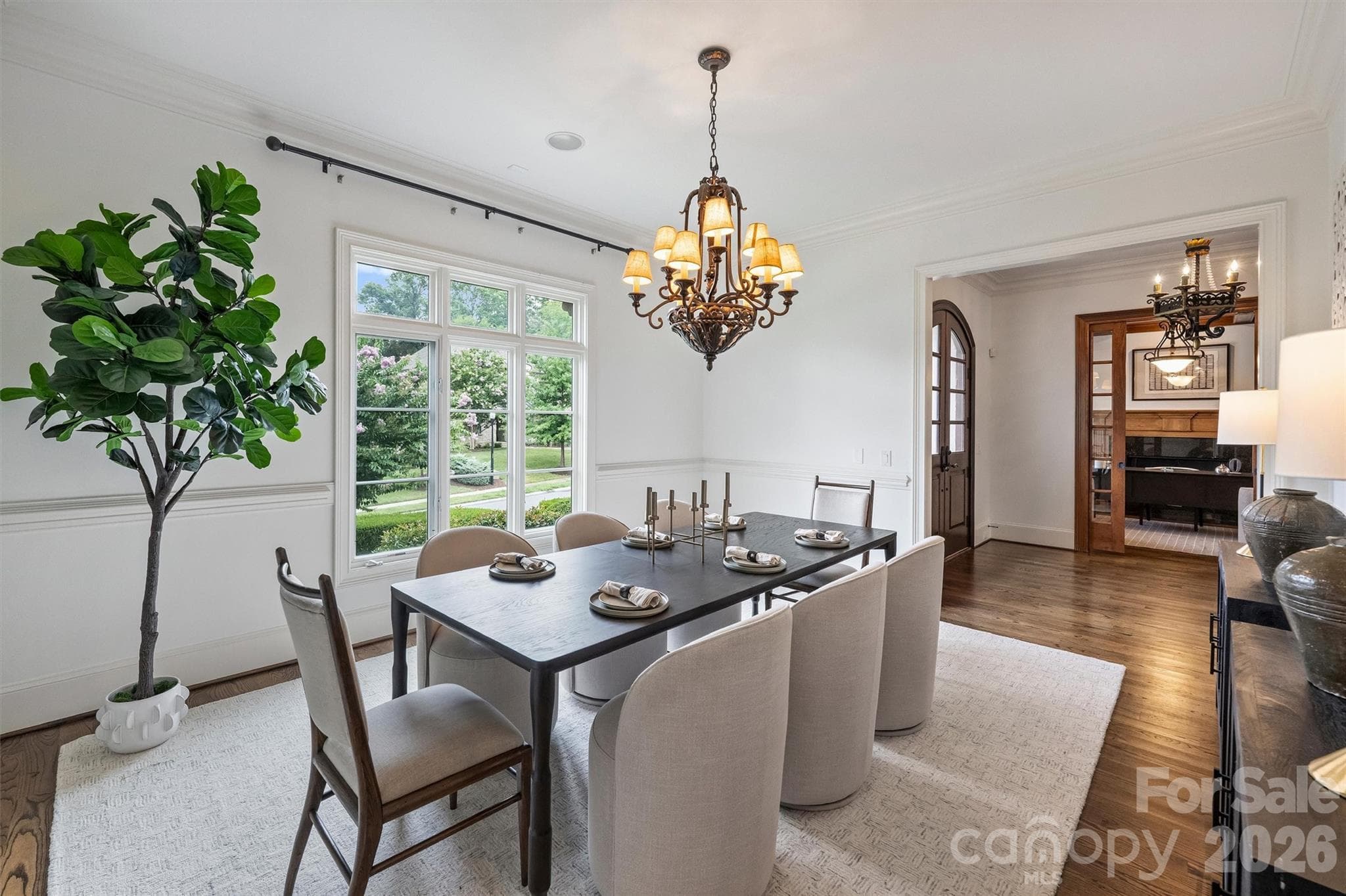 Great millwork - 6223 Calley Glenn Lane, Charlotte