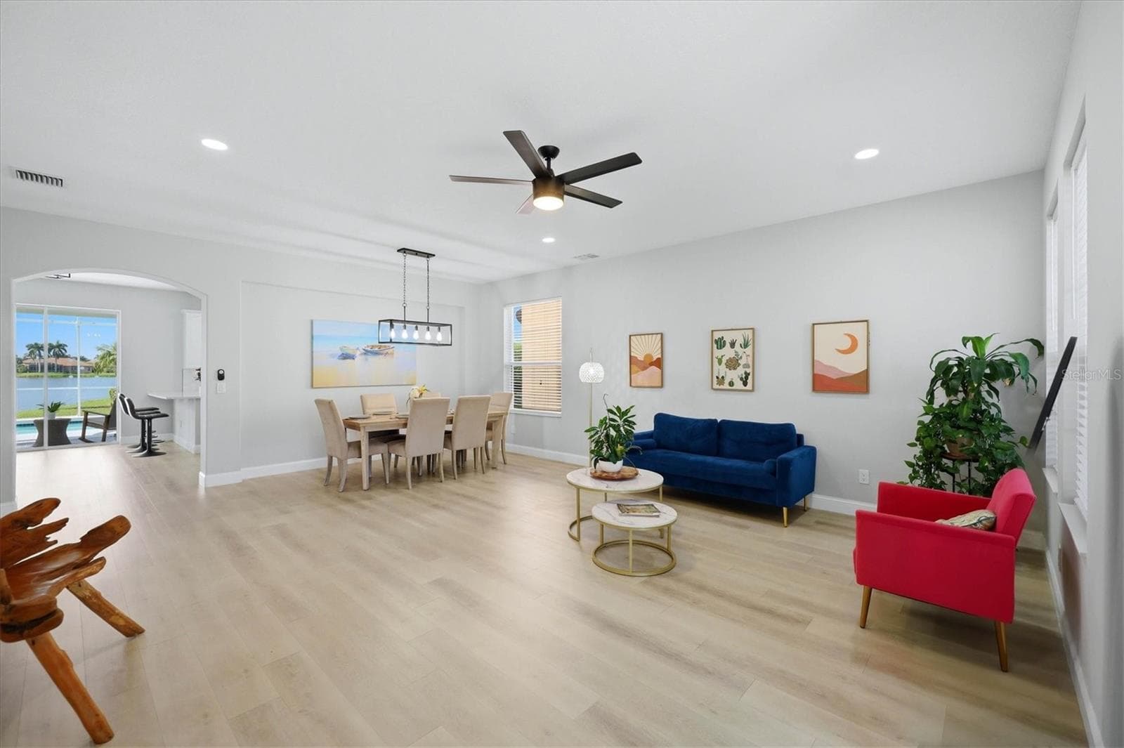 Spacious Living Room - 6904 74TH STREET CIR E, BRADENTON