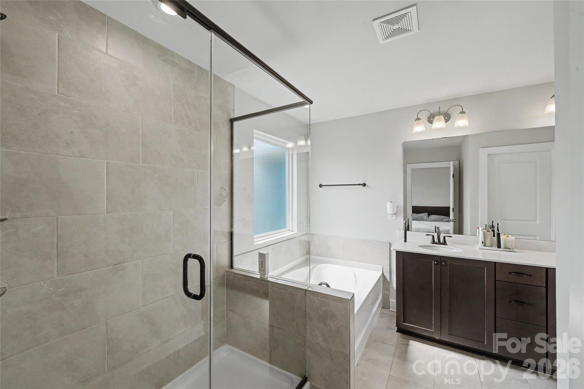 Primary Bath - 1717 Unison Drive, Charlotte