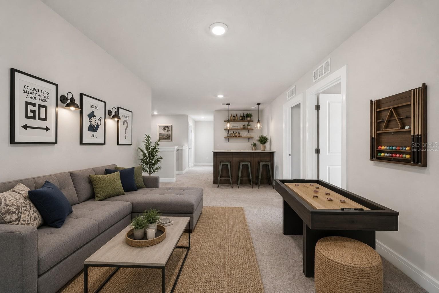 virtually staged Loft - 9018 RALLY SPRING LOOP, WESLEY CHAPEL