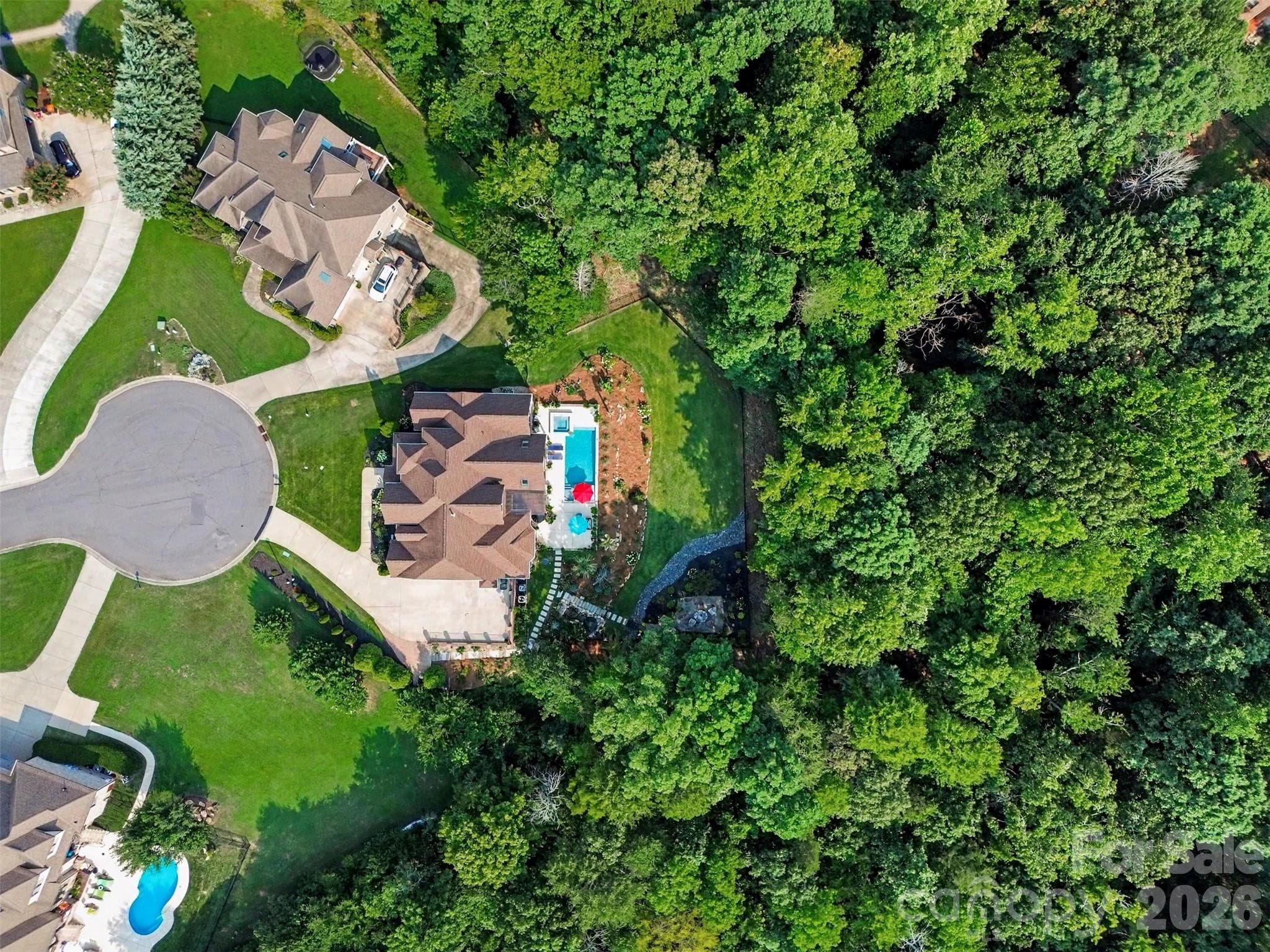 Lot Aerial - 470 Swift Creek Cove, Lake Wylie