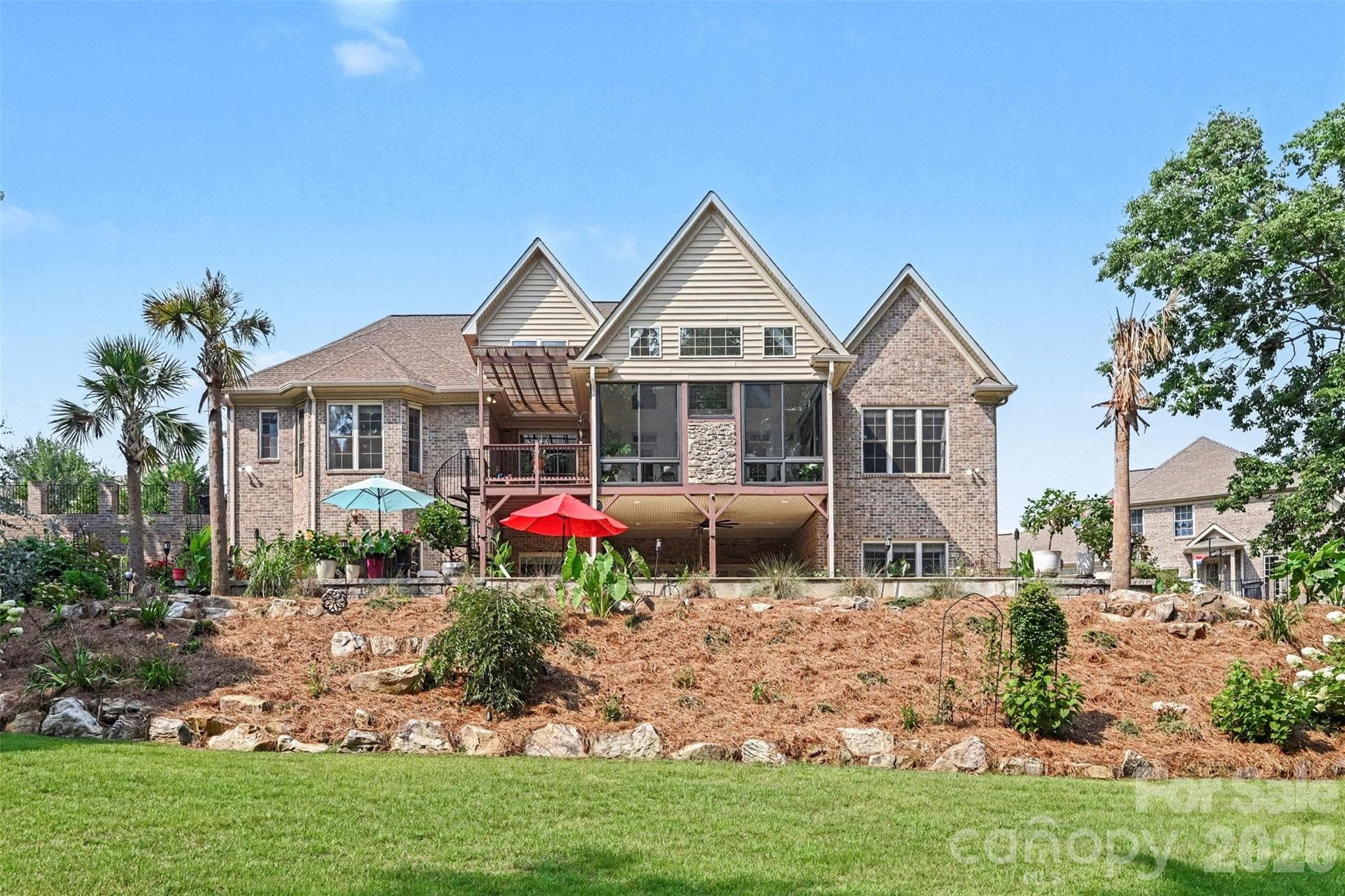 Rear Estate Elevation - 470 Swift Creek Cove, Lake Wylie