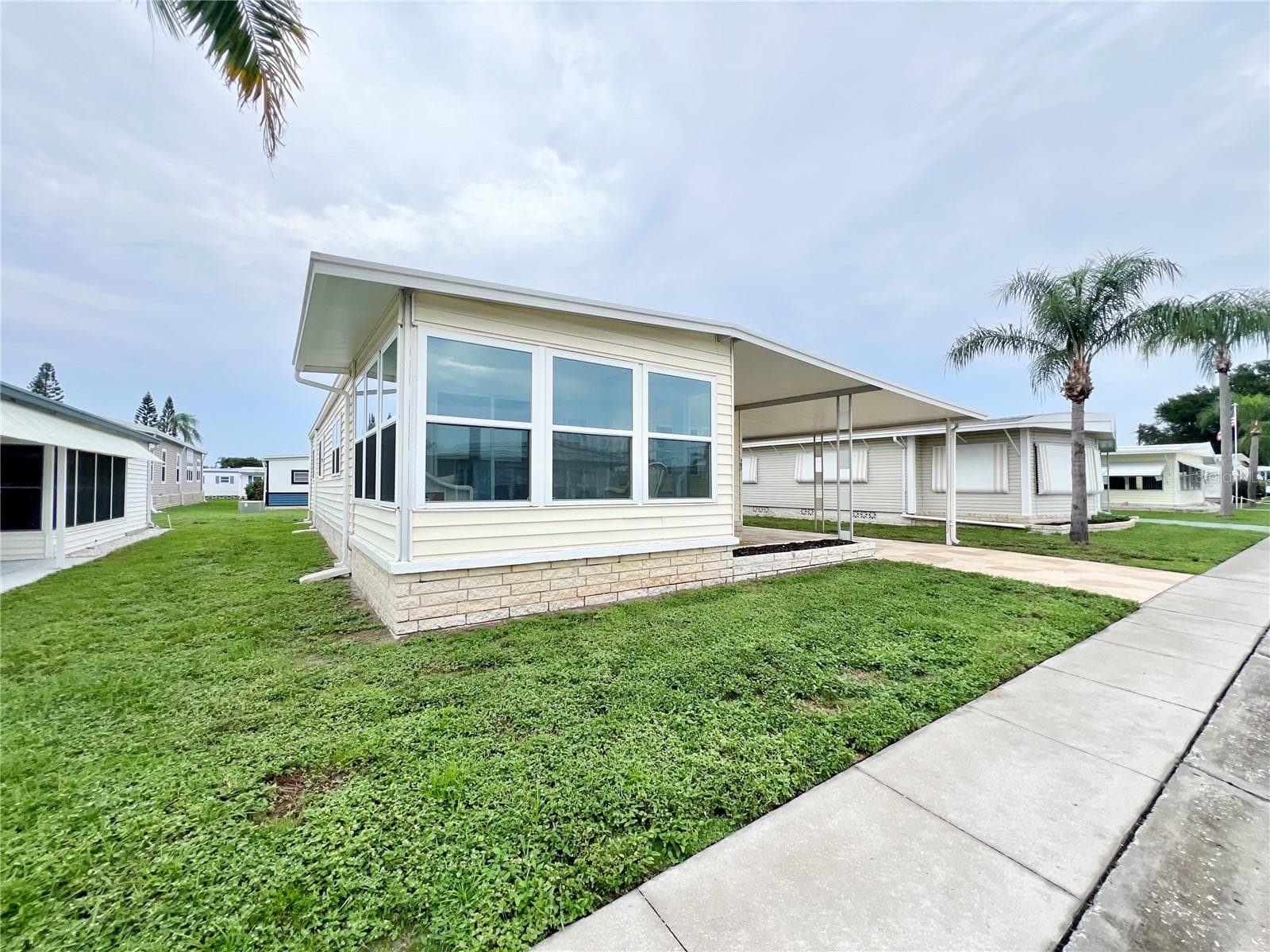 Front SE corner of home - 1100 BELCHER RD S #787, LARGO